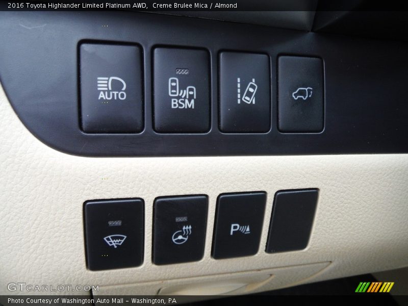 Creme Brulee Mica / Almond 2016 Toyota Highlander Limited Platinum AWD