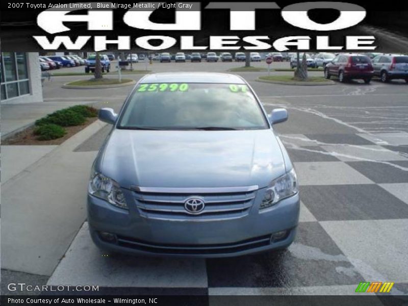 Blue Mirage Metallic / Light Gray 2007 Toyota Avalon Limited