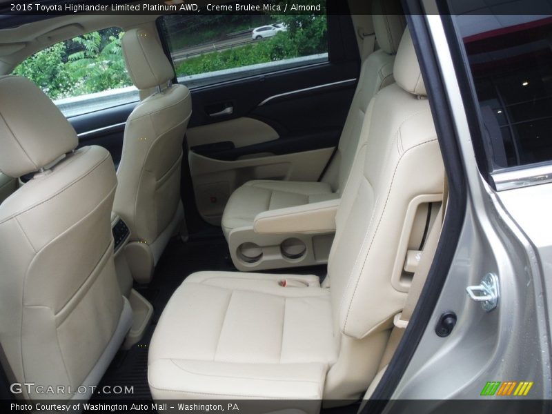 Creme Brulee Mica / Almond 2016 Toyota Highlander Limited Platinum AWD