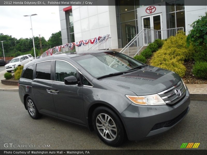 Polished Metal Metallic / Gray 2012 Honda Odyssey EX-L