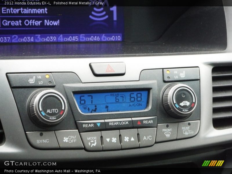 Polished Metal Metallic / Gray 2012 Honda Odyssey EX-L