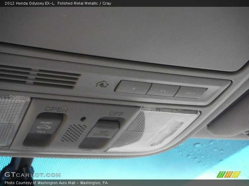Polished Metal Metallic / Gray 2012 Honda Odyssey EX-L
