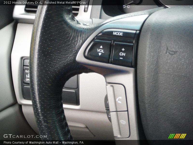 Polished Metal Metallic / Gray 2012 Honda Odyssey EX-L