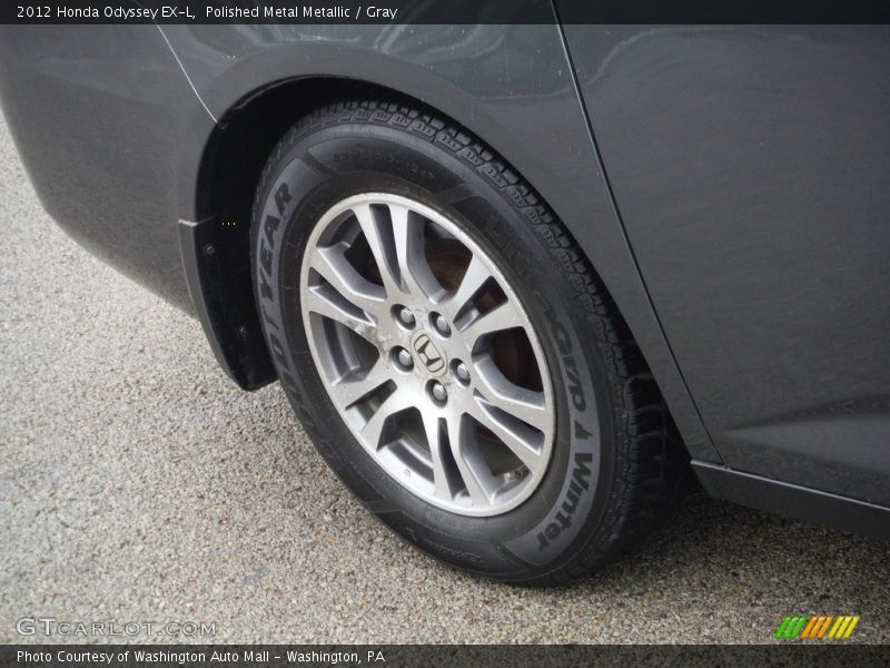 Polished Metal Metallic / Gray 2012 Honda Odyssey EX-L