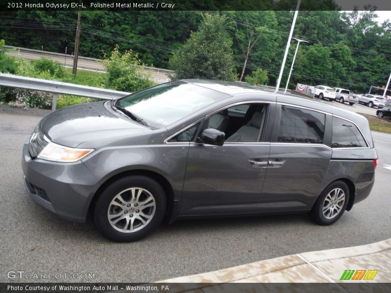 Polished Metal Metallic / Gray 2012 Honda Odyssey EX-L