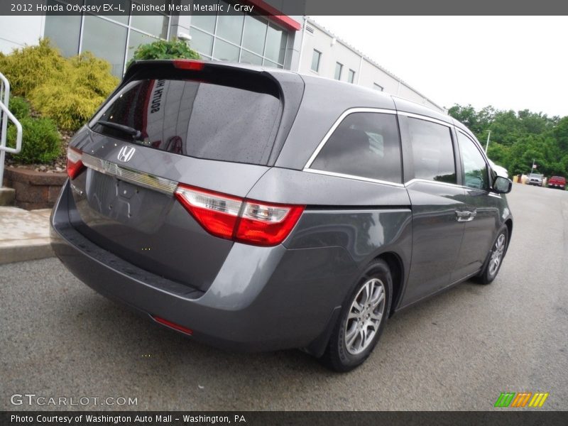 Polished Metal Metallic / Gray 2012 Honda Odyssey EX-L