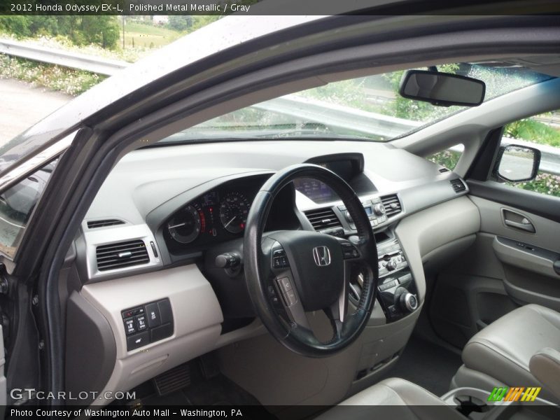Polished Metal Metallic / Gray 2012 Honda Odyssey EX-L