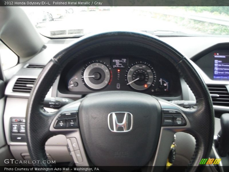 Polished Metal Metallic / Gray 2012 Honda Odyssey EX-L