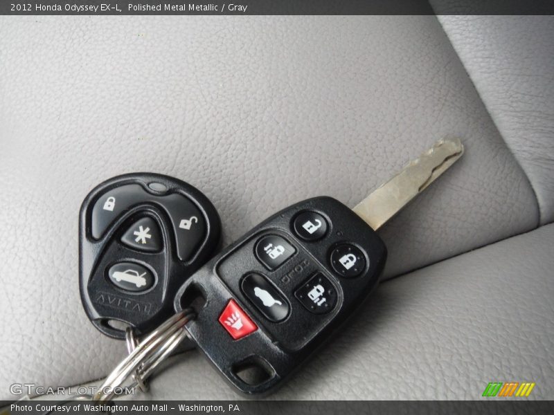 Polished Metal Metallic / Gray 2012 Honda Odyssey EX-L