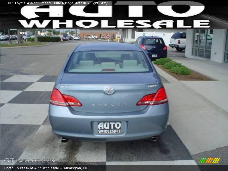 Blue Mirage Metallic / Light Gray 2007 Toyota Avalon Limited