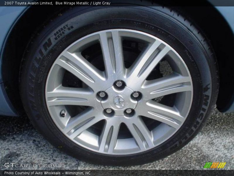 Blue Mirage Metallic / Light Gray 2007 Toyota Avalon Limited
