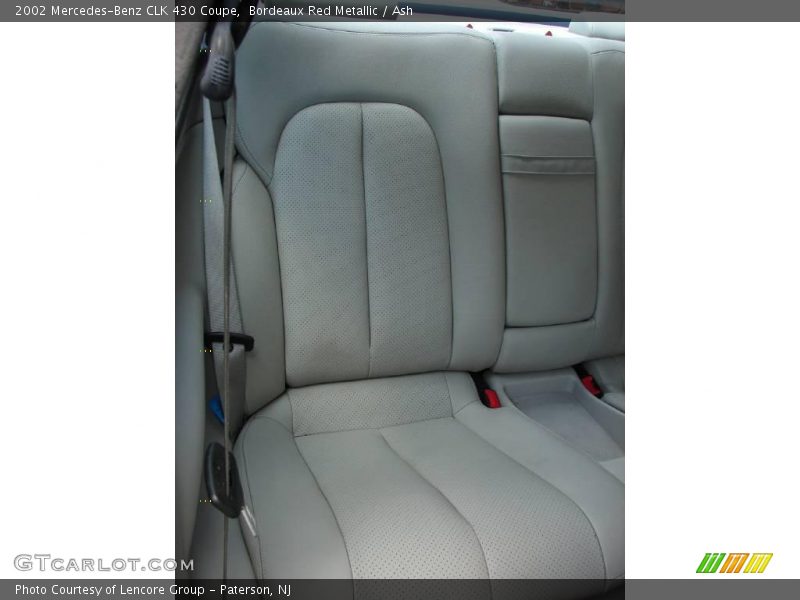 Bordeaux Red Metallic / Ash 2002 Mercedes-Benz CLK 430 Coupe