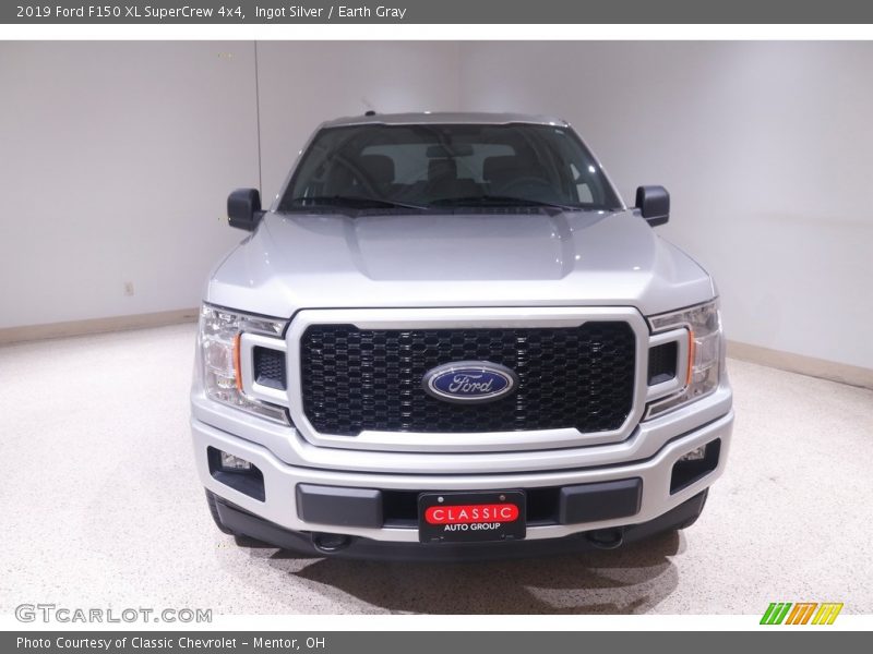 Ingot Silver / Earth Gray 2019 Ford F150 XL SuperCrew 4x4