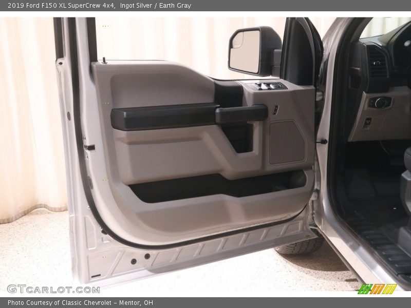 Ingot Silver / Earth Gray 2019 Ford F150 XL SuperCrew 4x4