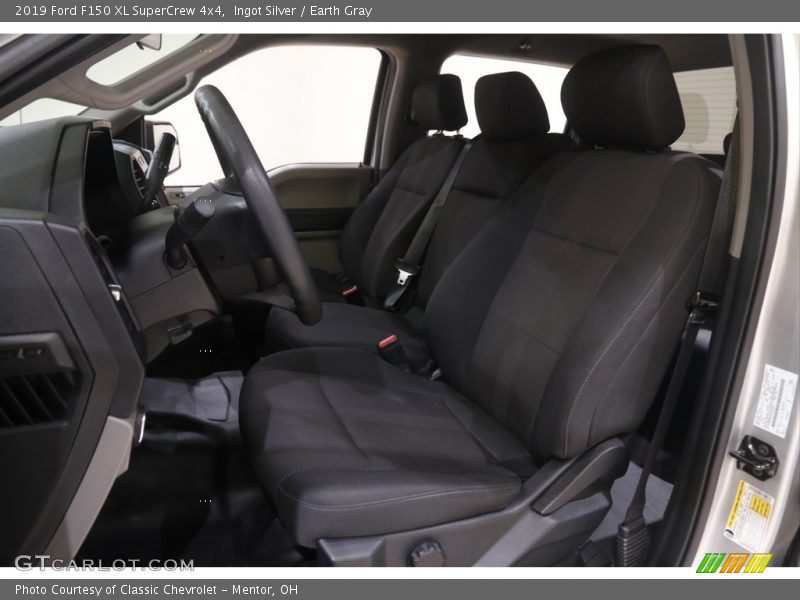 Ingot Silver / Earth Gray 2019 Ford F150 XL SuperCrew 4x4