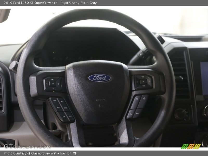 Ingot Silver / Earth Gray 2019 Ford F150 XL SuperCrew 4x4