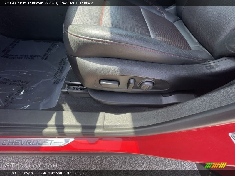 Red Hot / Jet Black 2019 Chevrolet Blazer RS AWD