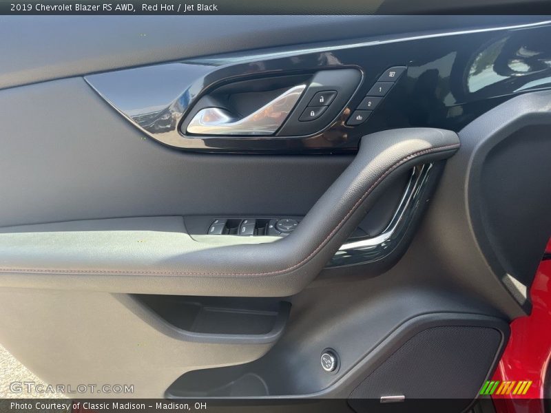 Red Hot / Jet Black 2019 Chevrolet Blazer RS AWD