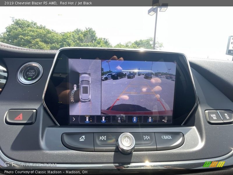 Red Hot / Jet Black 2019 Chevrolet Blazer RS AWD