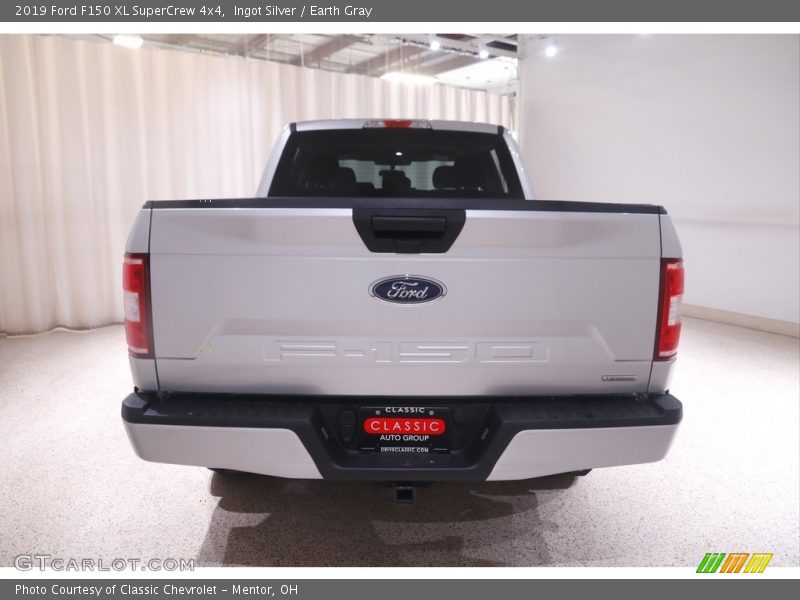 Ingot Silver / Earth Gray 2019 Ford F150 XL SuperCrew 4x4
