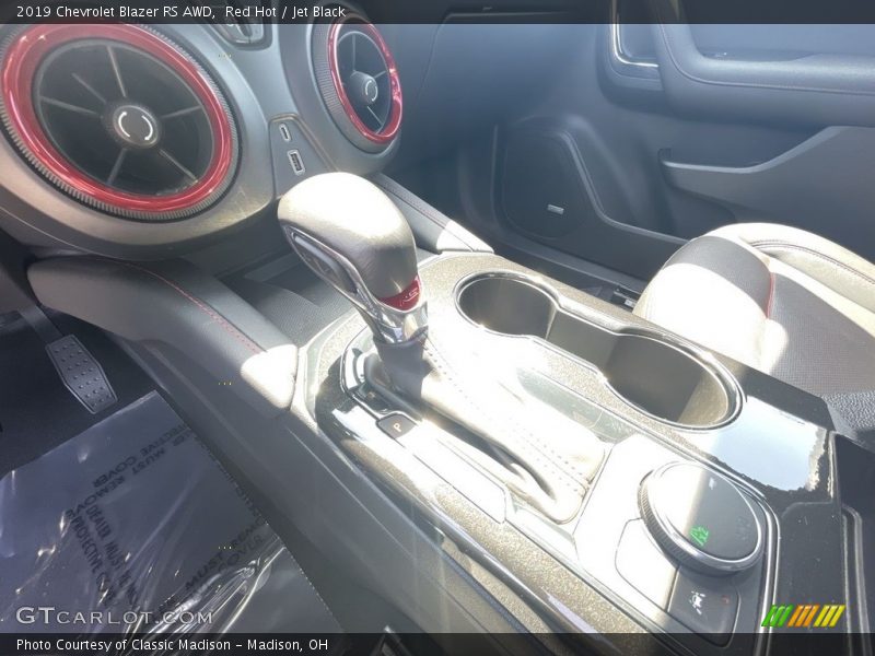 Red Hot / Jet Black 2019 Chevrolet Blazer RS AWD