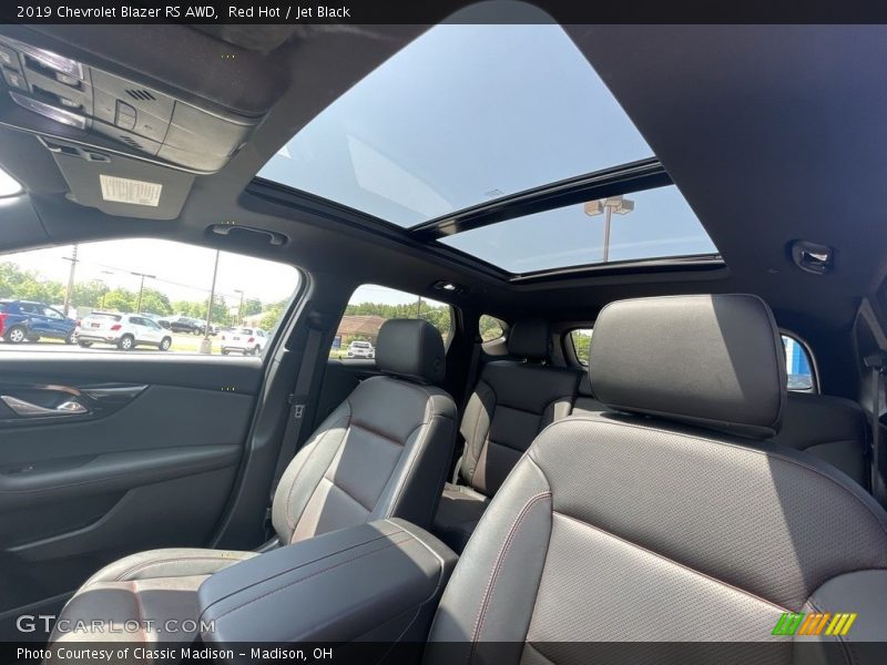 Red Hot / Jet Black 2019 Chevrolet Blazer RS AWD