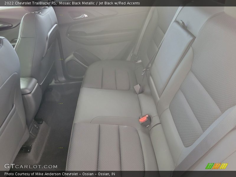 Mosaic Black Metallic / Jet Black w/Red Accents 2022 Chevrolet TrailBlazer RS