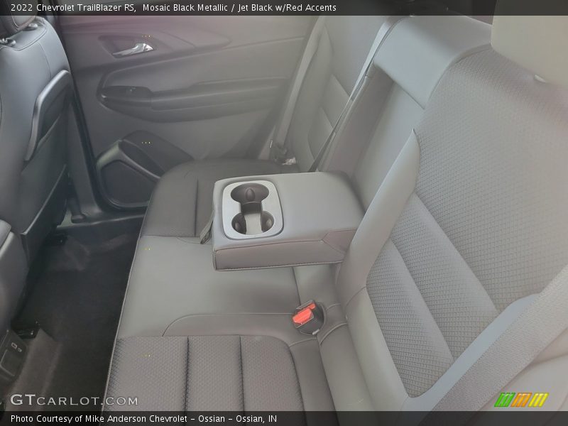 Mosaic Black Metallic / Jet Black w/Red Accents 2022 Chevrolet TrailBlazer RS