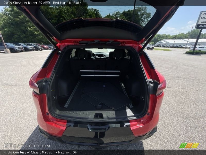 Red Hot / Jet Black 2019 Chevrolet Blazer RS AWD