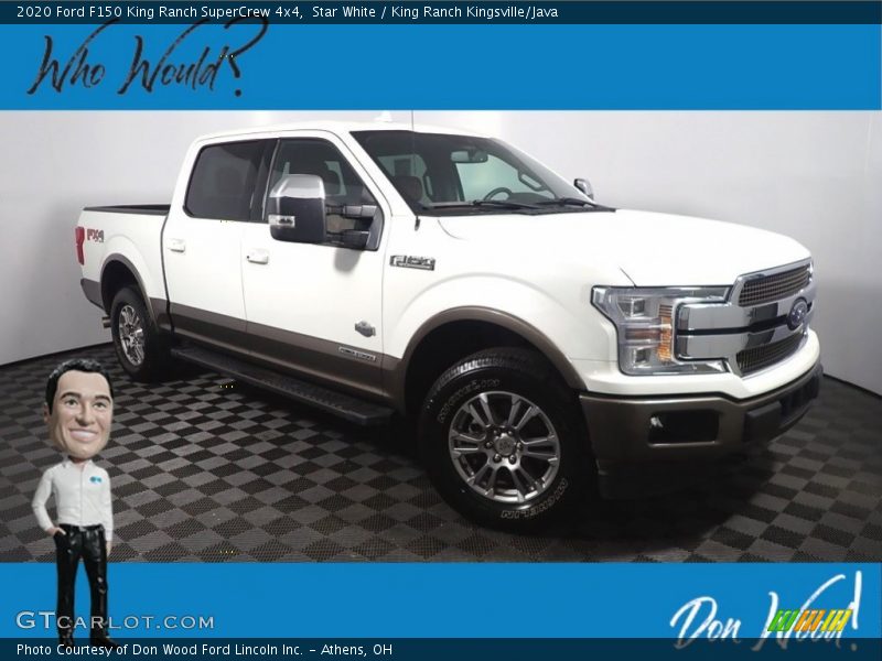 Star White / King Ranch Kingsville/Java 2020 Ford F150 King Ranch SuperCrew 4x4