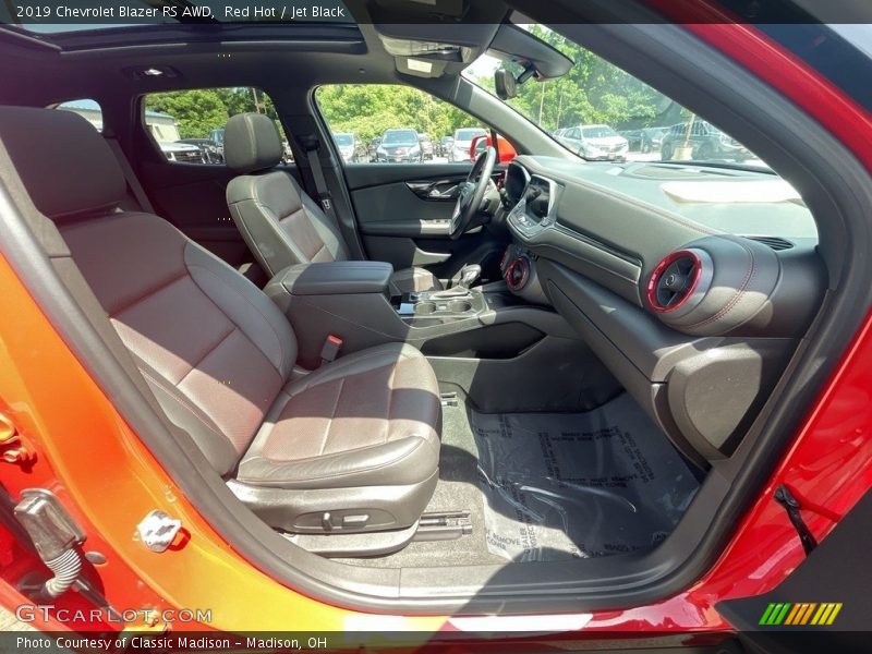 Red Hot / Jet Black 2019 Chevrolet Blazer RS AWD