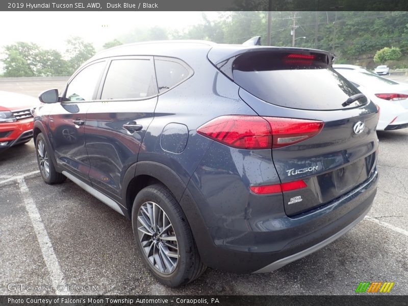 Dusk Blue / Black 2019 Hyundai Tucson SEL AWD