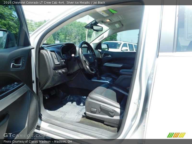 Silver Ice Metallic / Jet Black 2016 Chevrolet Colorado LT Crew Cab 4x4