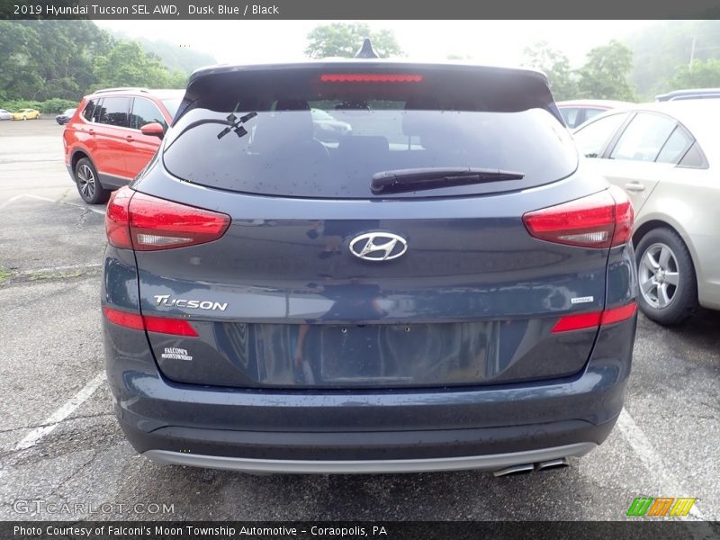 Dusk Blue / Black 2019 Hyundai Tucson SEL AWD