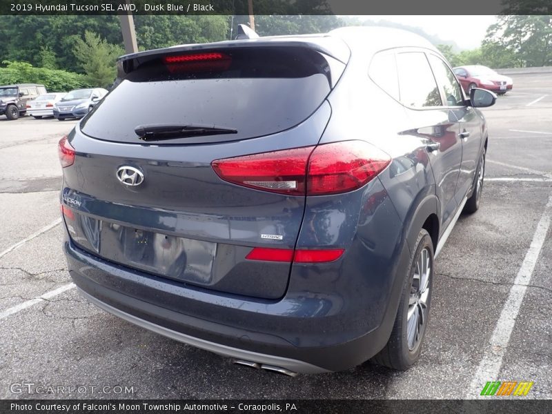Dusk Blue / Black 2019 Hyundai Tucson SEL AWD