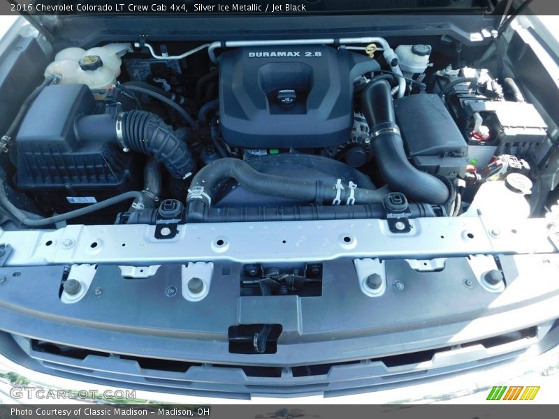  2016 Colorado LT Crew Cab 4x4 Engine - 2.8 Liter DOHC 16-Valve Duramax Turbo-Diesel 4 Cylinder