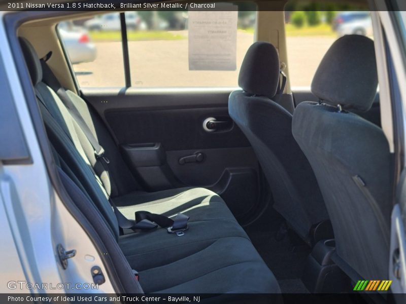 Brilliant Silver Metallic / Charcoal 2011 Nissan Versa 1.8 S Hatchback