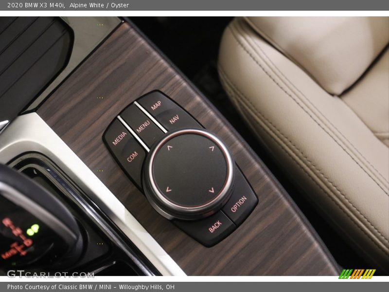 Alpine White / Oyster 2020 BMW X3 M40i