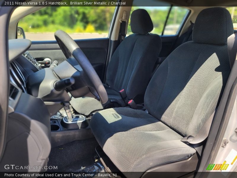Brilliant Silver Metallic / Charcoal 2011 Nissan Versa 1.8 S Hatchback