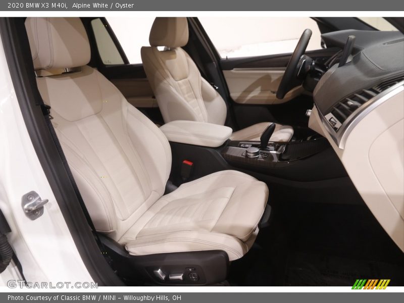 Alpine White / Oyster 2020 BMW X3 M40i