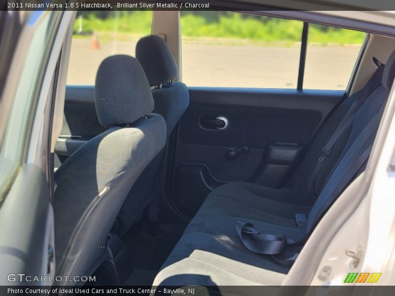 Brilliant Silver Metallic / Charcoal 2011 Nissan Versa 1.8 S Hatchback