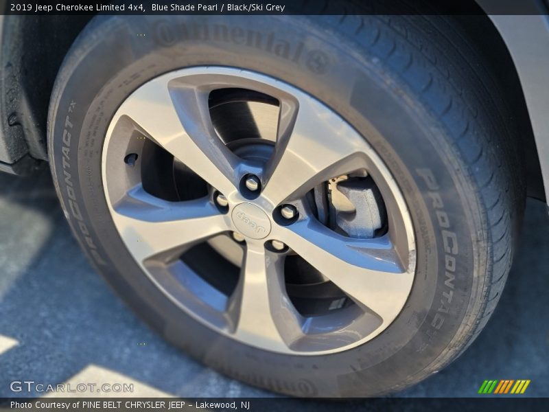 Blue Shade Pearl / Black/Ski Grey 2019 Jeep Cherokee Limited 4x4