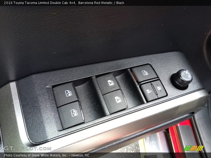Barcelona Red Metallic / Black 2019 Toyota Tacoma Limited Double Cab 4x4