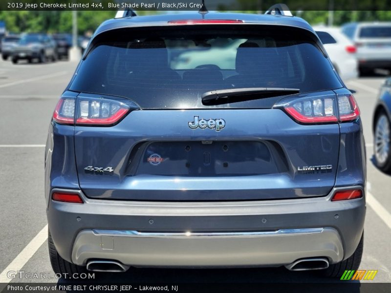 Blue Shade Pearl / Black/Ski Grey 2019 Jeep Cherokee Limited 4x4