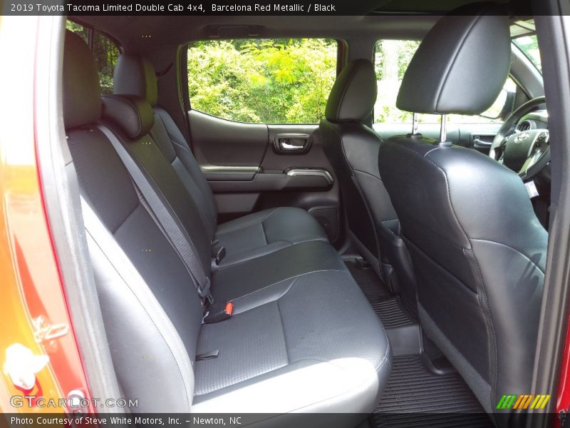 Barcelona Red Metallic / Black 2019 Toyota Tacoma Limited Double Cab 4x4