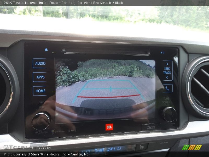 Barcelona Red Metallic / Black 2019 Toyota Tacoma Limited Double Cab 4x4