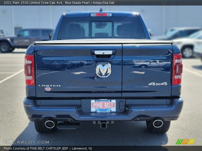 Blue Shade Pearl / Indigo/Sea Salt 2022 Ram 1500 Limited Crew Cab 4x4