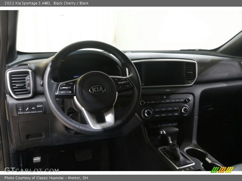 Black Cherry / Black 2021 Kia Sportage S AWD