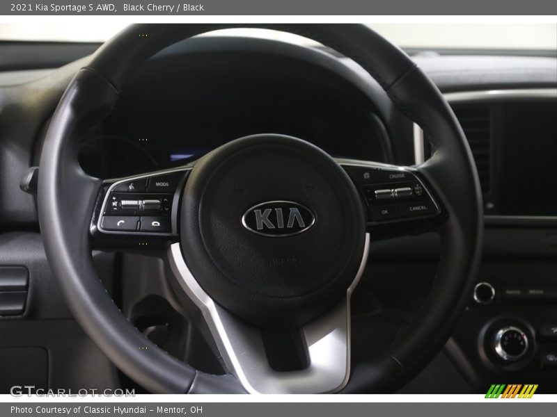 Black Cherry / Black 2021 Kia Sportage S AWD