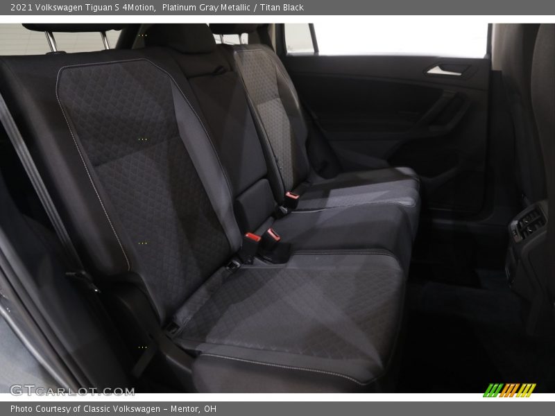 Platinum Gray Metallic / Titan Black 2021 Volkswagen Tiguan S 4Motion